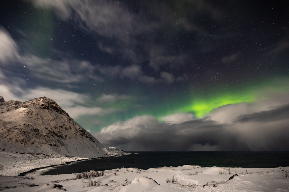 Polarlichter in Mefjordvaer - Foto: Annekathrin Linge