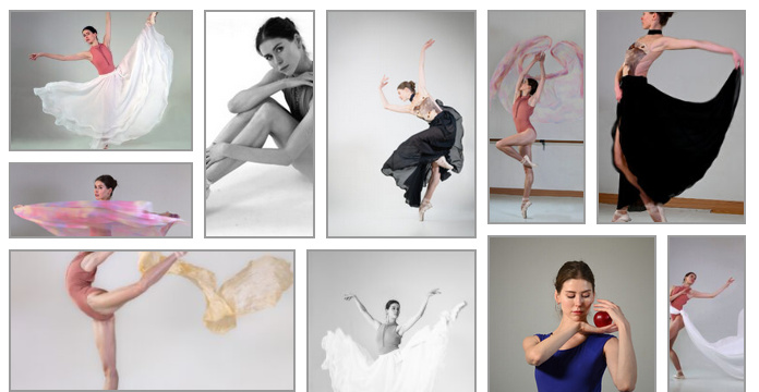 Ballett-Fotoshooting - Galerie